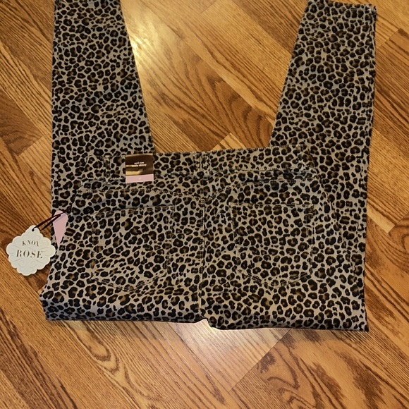 KNOX ROSE ANIMAL PRINT DESIGNER PANTS MISSES SIZE 16 NWT - Picture 3 of 3